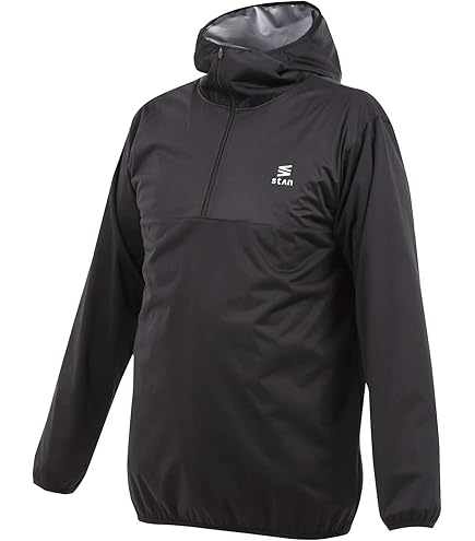 Amazon | ミズノ サウナスーツ 上下 減量着 ハーフジップ トレーニング